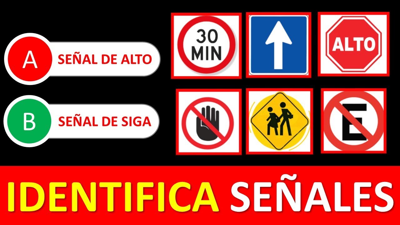 señales de transito y su significado