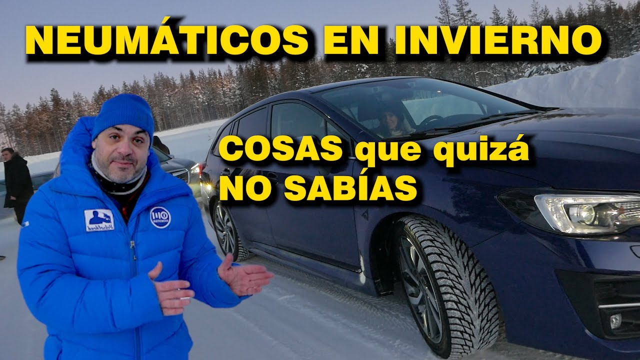 si ha instalado en su vehiculo neumaticos de invierno