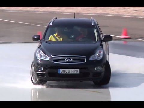 si un turismo derrapa se debe frenar