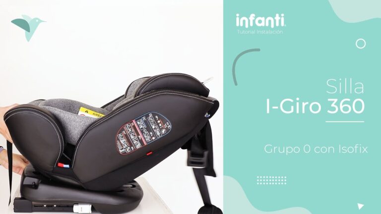 silla grupo 0 1 2 3 isofix giratoria