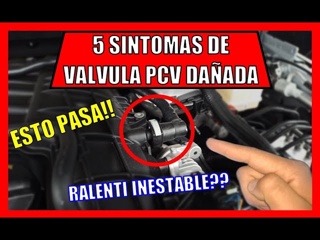 sintomas de valvula pcv en mal estado
