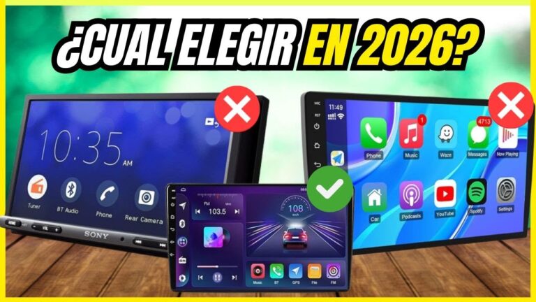 sistema multimedia para coche con pantalla táctil