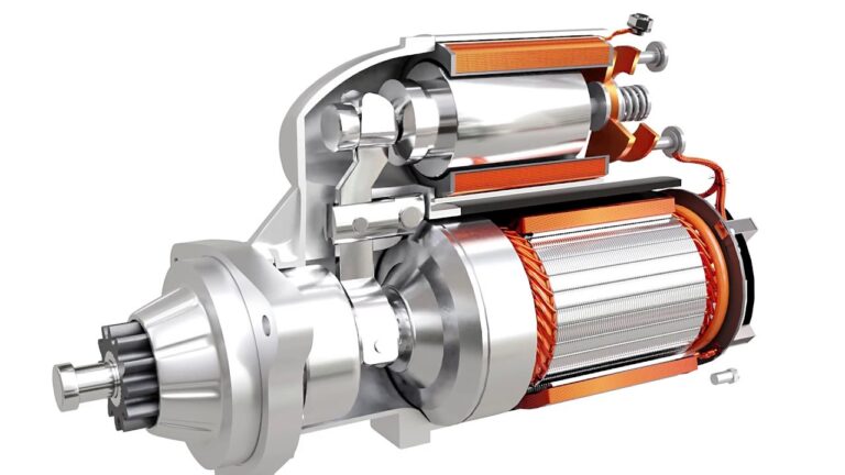 solenoide de un motor de arranque