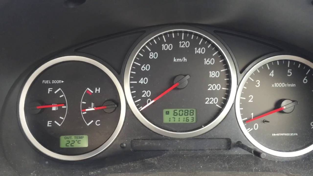 subaru impreza 2.0 r awd 2007