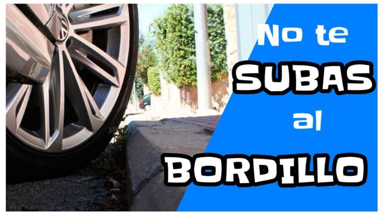 subirse al bordillo es falta eliminatoria coche