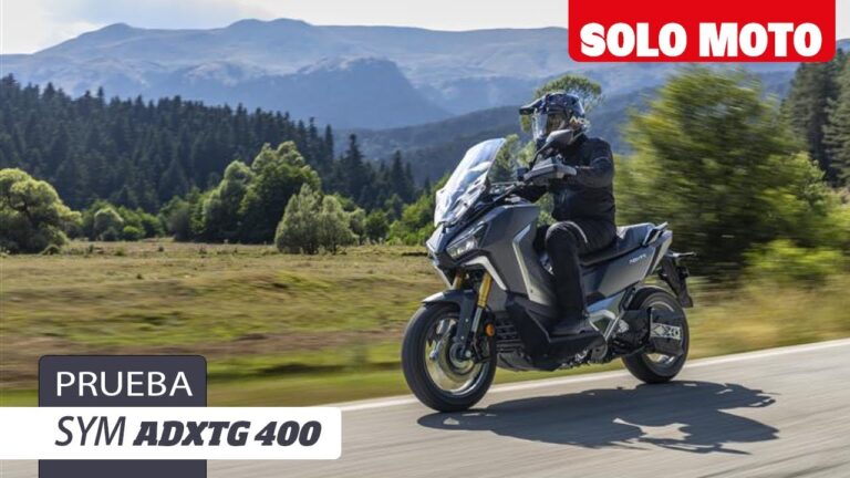 sym adx tg 400 velocidad máxima