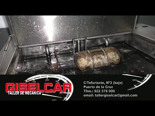 talleres especializados en limpieza de filtro de partículas