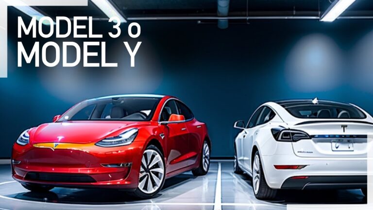 tesla model y model 3 diferncias