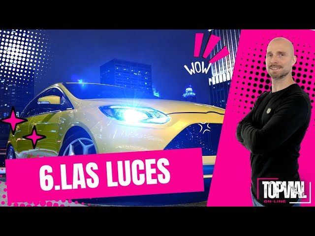 tipos de luces en un coche