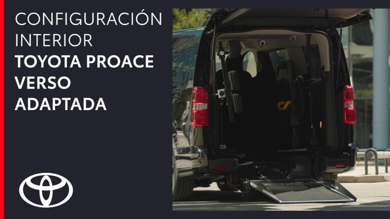 toyota proace vendo coche adaptado silla ruedas