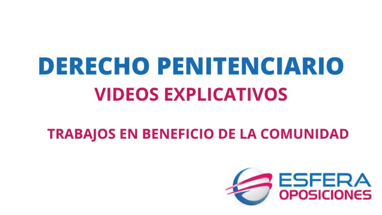 trabajos en beneficio de la comunidad