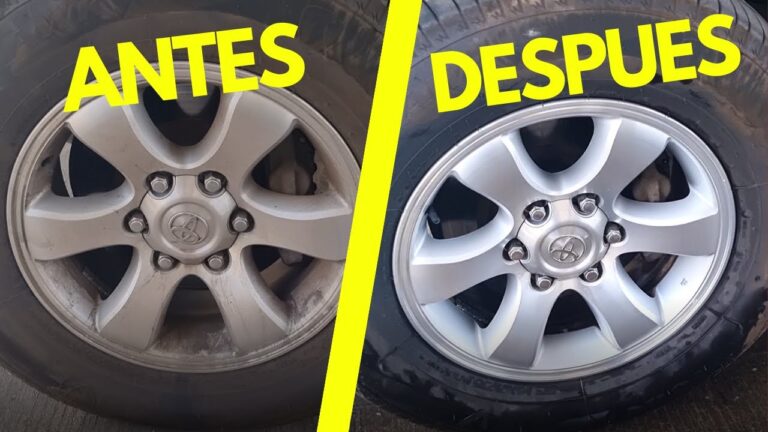 trucos caseros para limpiar las llantas del coche