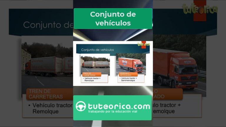 un conjunto de vehiculos de mas de 7 metros