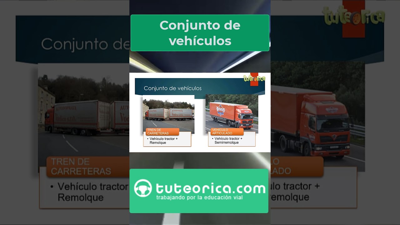 un conjunto de vehiculos de mas de 7 metros