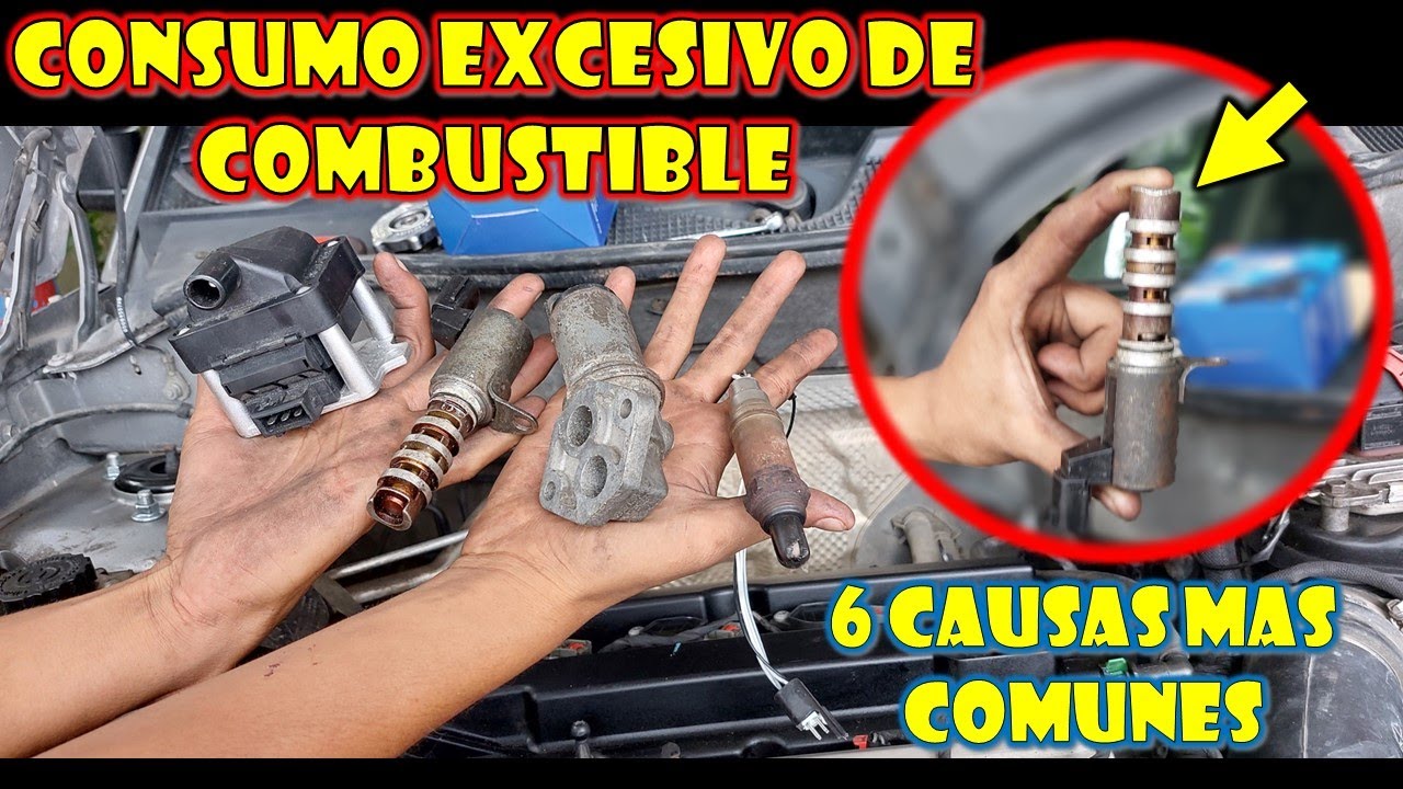 un vehículo consume mucho carburante qué se debe revisar