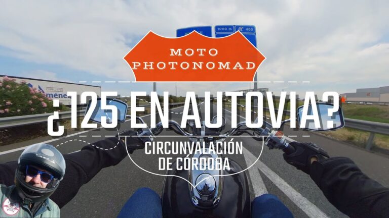 una moto de 49cc puede ir por autovia