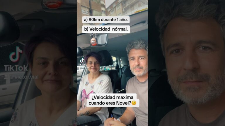 velocidad máxima conductor novel en autopista