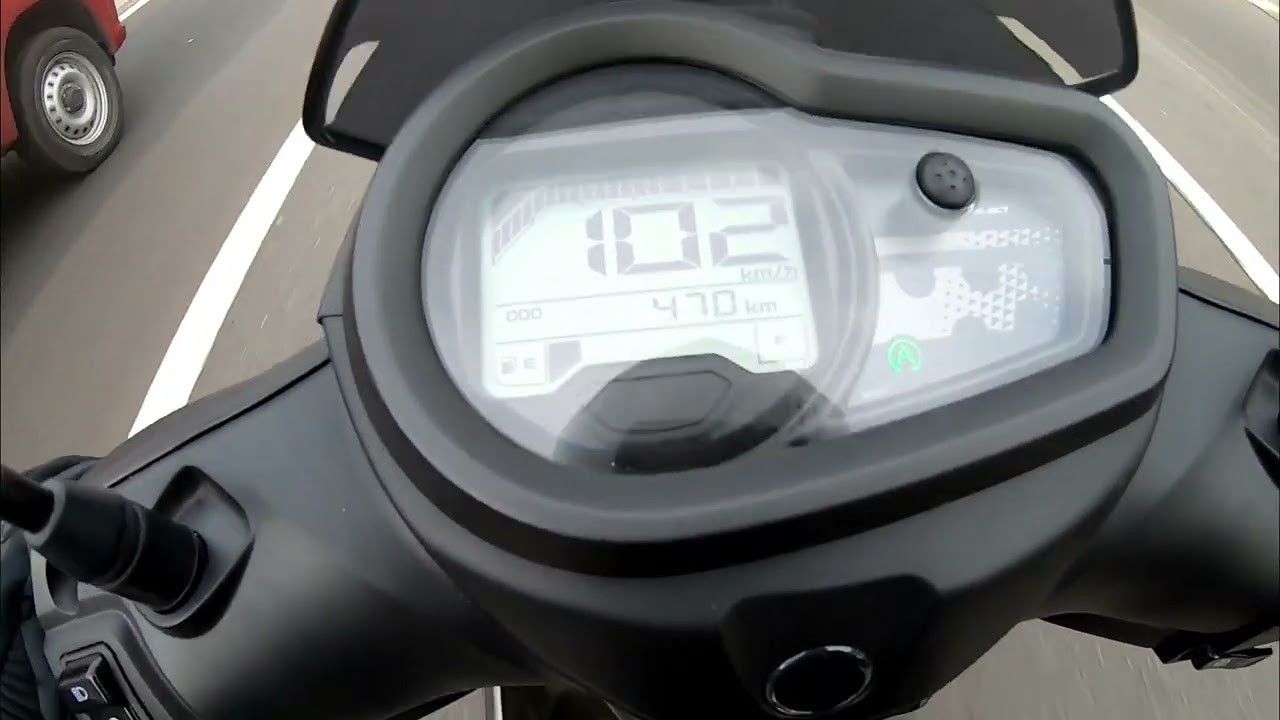 yamaha ray zr 125 velocidad máxima